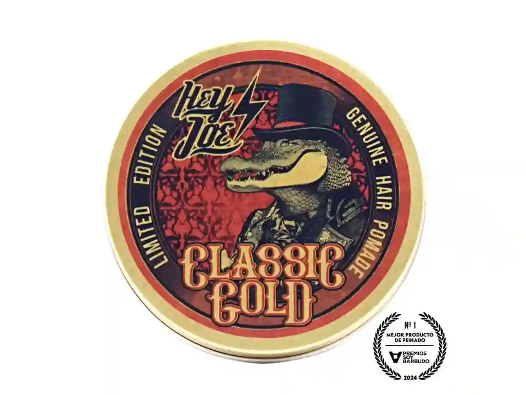 HEY JOE! ORIGINÁLNA VLASOVÁ POMÁDA CLASSIC GOLD 100ml.